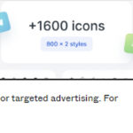 Icon pack | 1600+ icons | 160 free icons