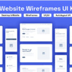 Website Wireframes UI Kit Vol. 1