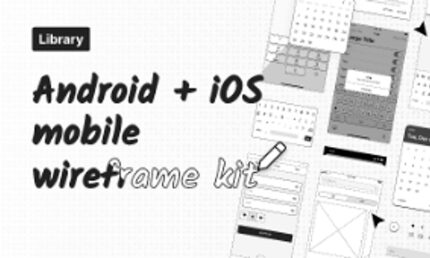 Mobile Wireframe UI Kit