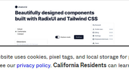 @shadcn/ui - Design System