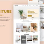 eCommerce Website | Web Page Design | UI KIT | Interior Landing Page