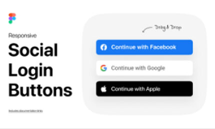 Social Login Buttons