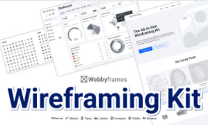 Wireframes Kit - Free wireframing Websites and SaaS UI UX