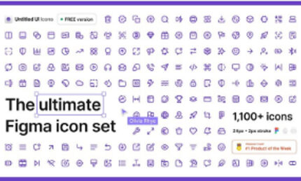 ❖ Untitled UI Icons – 1,100+ essential icons