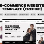 E-commerce Website Template (Freebie)