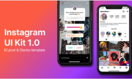 Instagram UI Kit 1.0