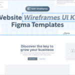 Website Wireframes UI Kit | BRIX Agency