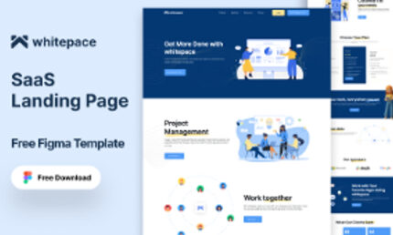 Whitepace - SaaS Landing Page